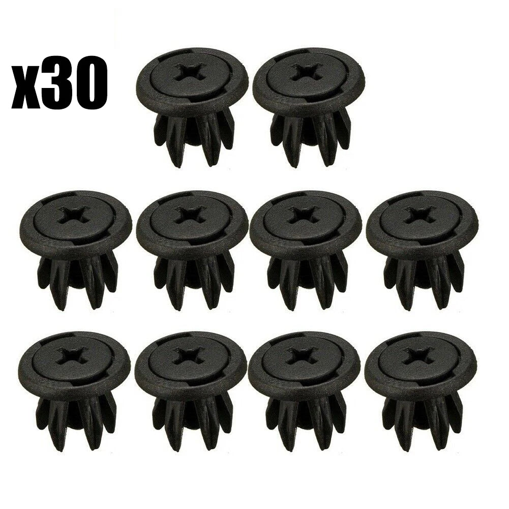 Secure and Easy Installation Inner Wheel Arch Liner Fastener Clips for BMW For Mini For Cooper R50 R52 Set of 30