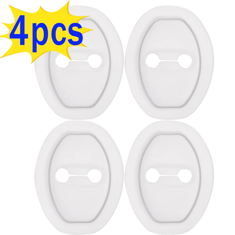 Universal Car Door Lock Shock Absorbing Damping Sealing Pad Silent Replacement Accessories Auto Vibration Absorber Rubber