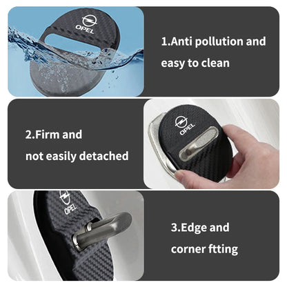 Car Body Interior Anti Rust Water Proof Door Lock Keys Buckle For Opel Astra G H J K F Corsa D Zafira B Insignia Mokka Regal