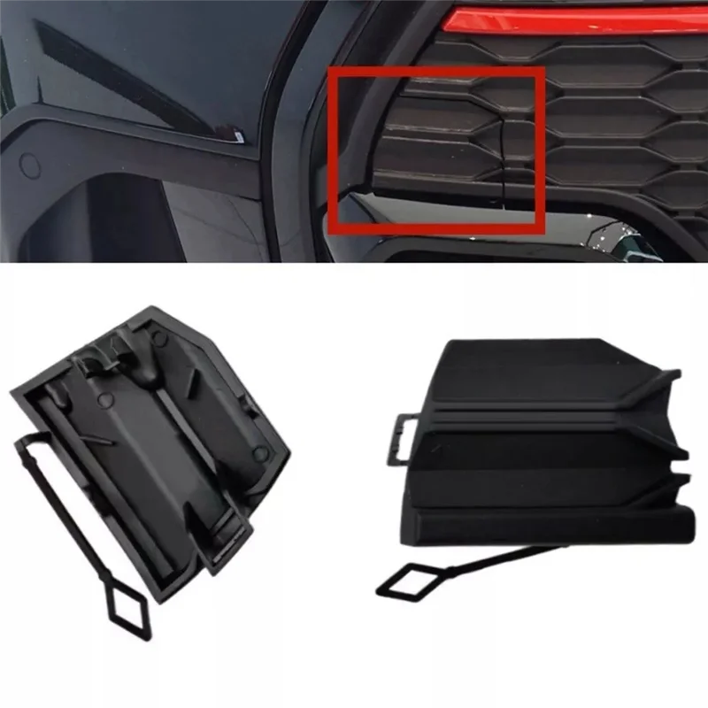 Black ABS Tow Hook Cover For BMW Mini Cooper CW F55 F56 F57 51119450620