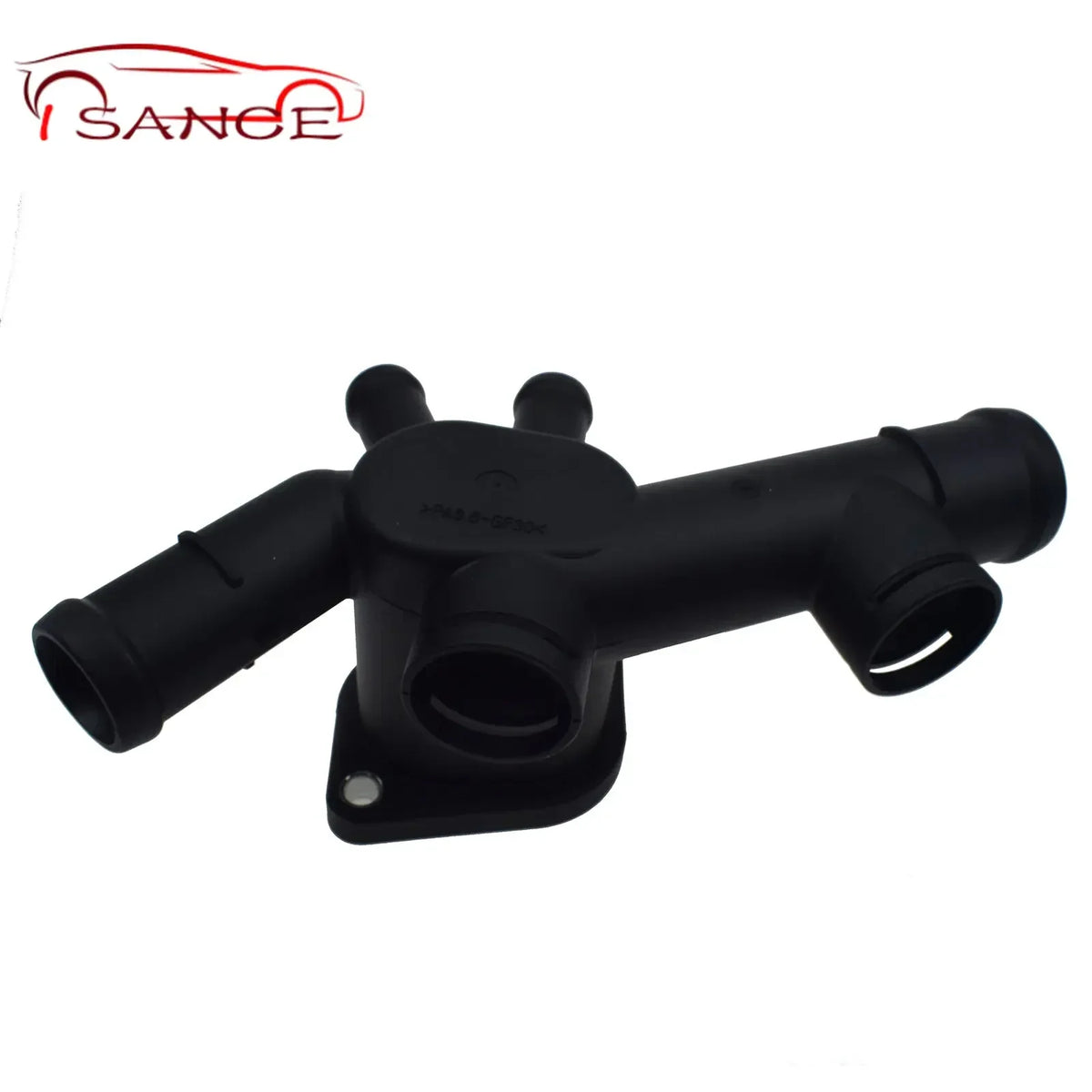 Coolant Hose Flange w/Gasket -Round Sensor Kit 06A121132C,059919501A,357121140 for VOLKSWAGEN BEETLE 2.0L 98-05