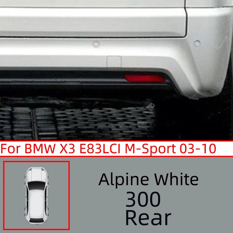 Rear Bumper Tow Hook Cover For BMW X3 E83 LCI M-Sport 2003-2010 Hauling Trailer Shell Bumper Decoration Cap Painted 51123416948
