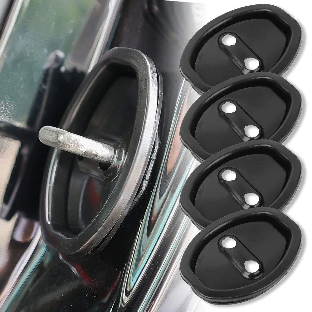 Universal Car Door Lock Shock Absorbing Damping Sealing Pad Silent Replacement Accessories Auto Vibration Absorber Rubber