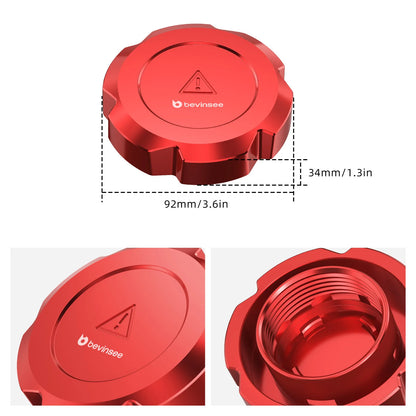 BEVINSEE Coolant Tank Cover For BMW E90 E92 E93 E91 F30 F32 F33 F34 E60 F10 F07 F20 F22 E81 E87 G30 X1 E84 X3 F25 X5 E70 F15 Z4