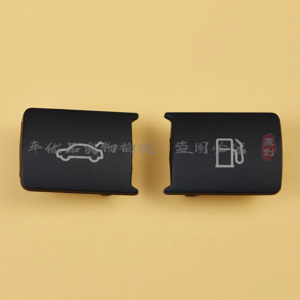 1pc For Audi A8 D3 Trunk fuel tank switch button cover