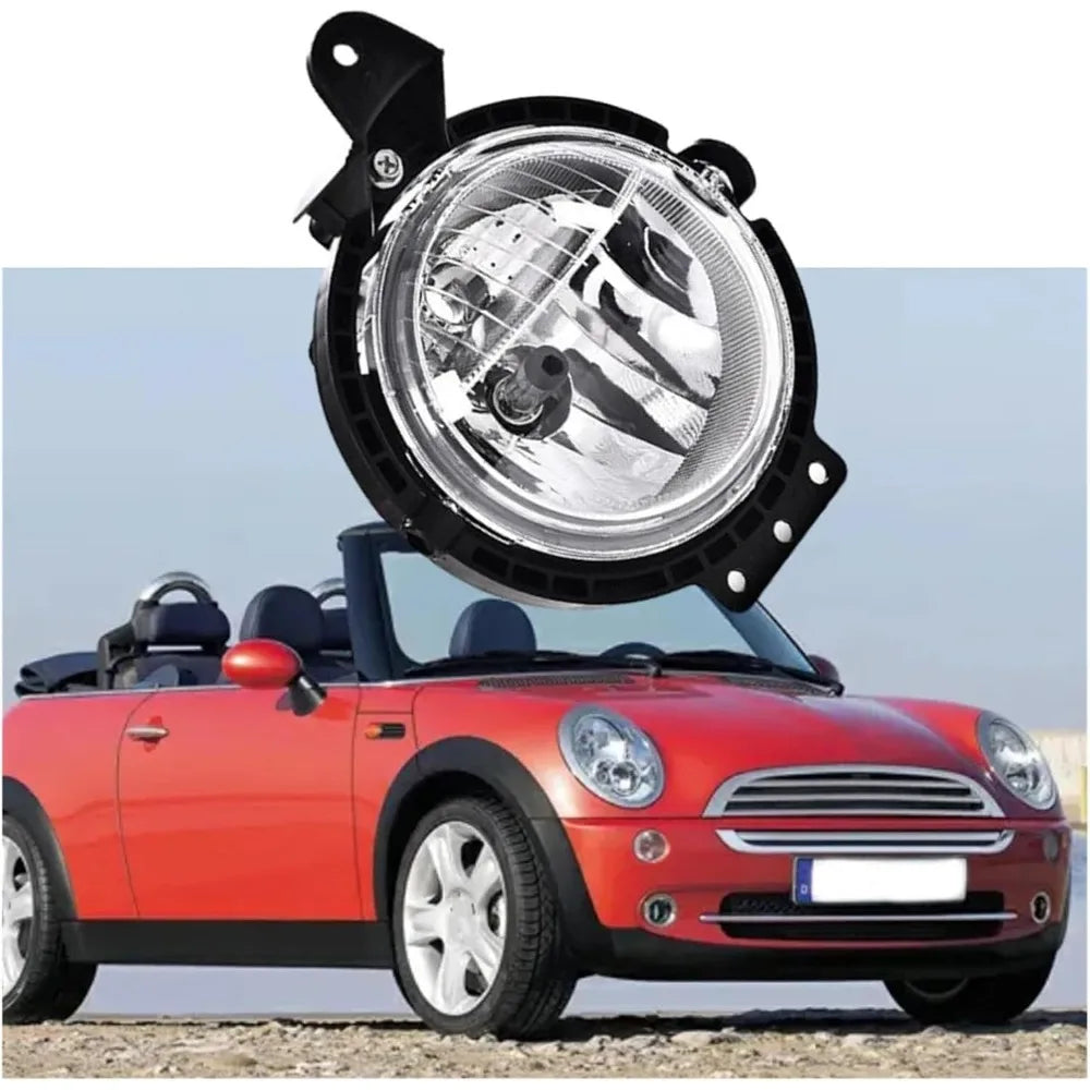 For BMW Mini Cooper R55 R56 R57 R58 R59 2006-2014 Front Bumper Fog Light Driving Lamps Cover  63172751295