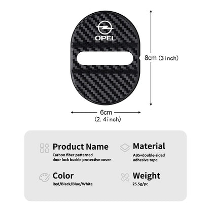 For Opel Car Body Interior Anti Rust Water Proof Door Lock Keys Buckle ADAM ASTRA J K CORSA E INSIGNIA MOKKA VIVA Meriva