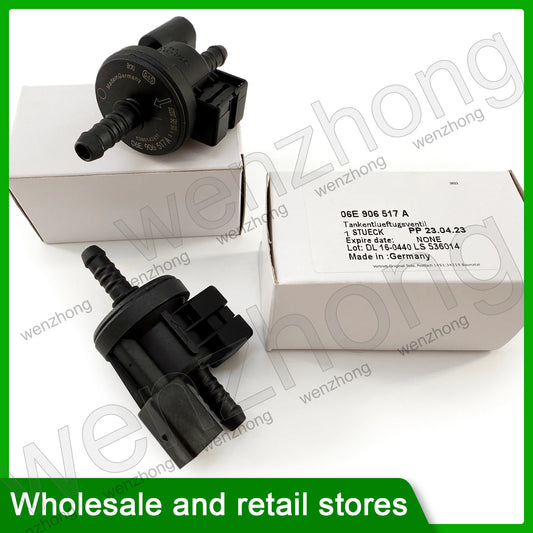 2pcs 06E906517A 06E 906 517 A Car Solenoid Valve Fuel For Vapor Canister Purge For A3 A4 A6 Q7 A8 Jetta Golf Passat 0280142431