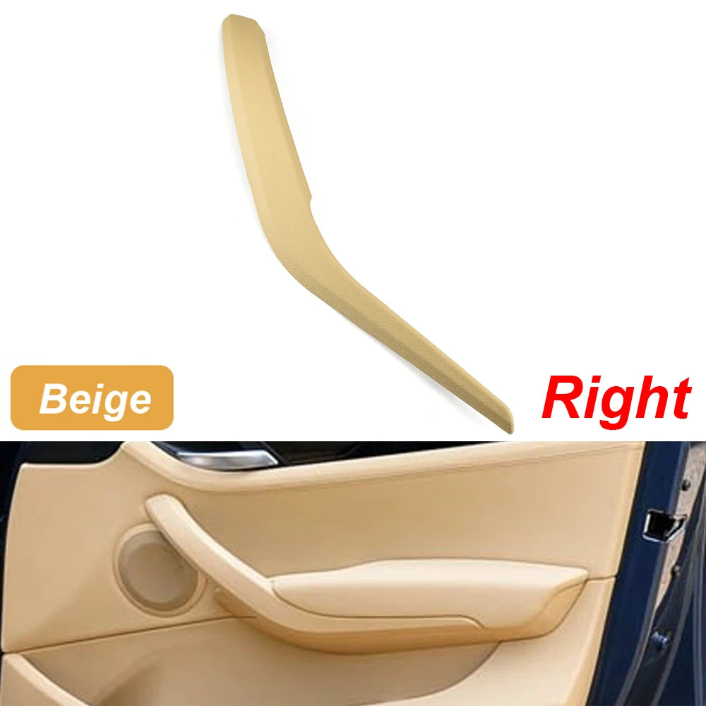 Upgraded Car Left Right Interior Door Armrest Pull Handle Outer Cover Trim For BMW X1 E84 2010-2016