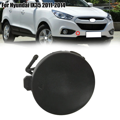 Cover Front Bumper Tow Hook Eye Cap 1pc Black Exterior Replacement Tow Cap Towing Hook Hole Cover Car Accessories
