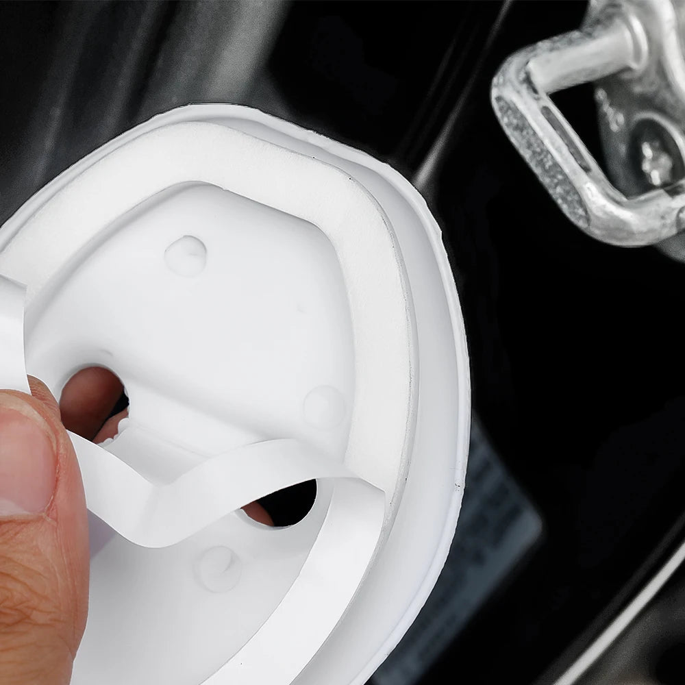 Universal Car Door Lock Shock Absorbing Damping Sealing Pad Silent Replacement Accessories Auto Vibration Absorber Rubber