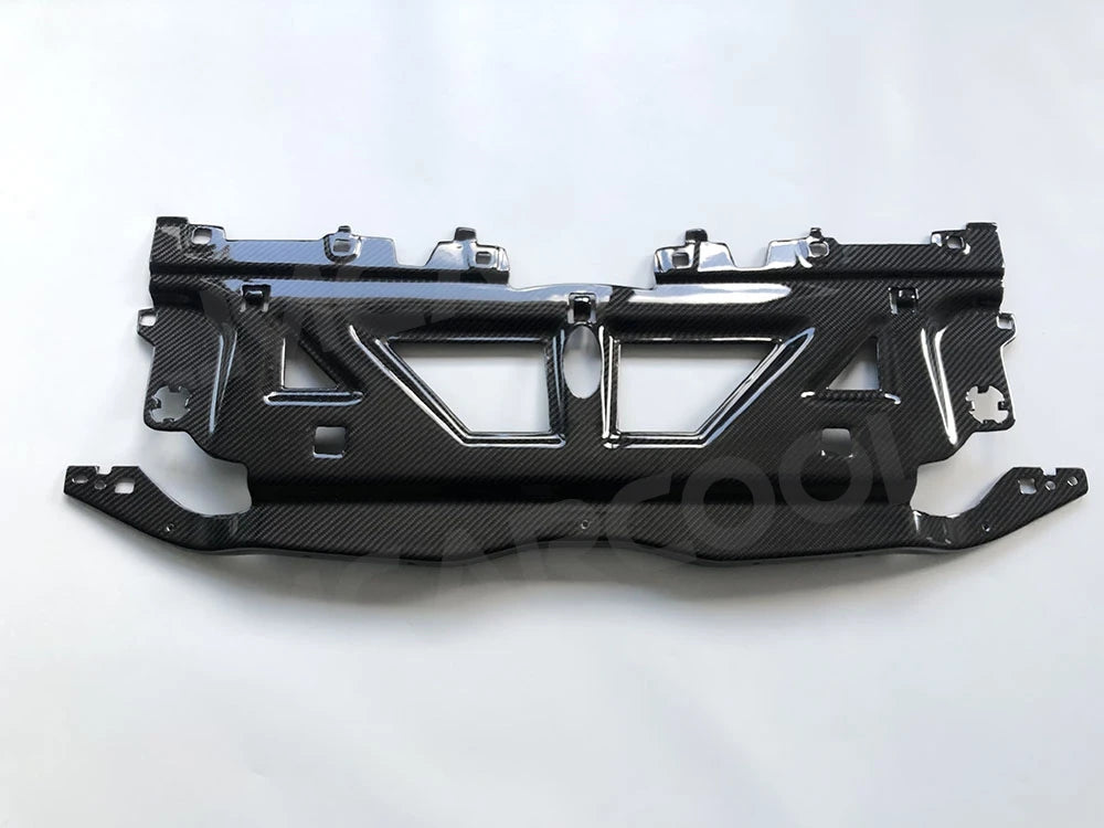 JMCARCOOL Car Water Tank Upper Front Bumper Engine Hood Protector Cap Dry Carbon Fiber For BMW G87 M2 G80 M3 G82 G83 M4 2021+