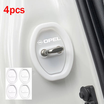 4 pcs Extendable Car Door Lock Covers Waterproof Rust-proof Protection For Opel insignia Astra H G J Antara vectra Vivaro Auto