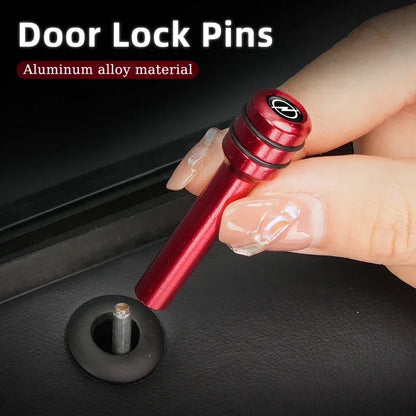 2/4Pcs Car Interior Door Lock Pins Rods Knobs Accessories For Opel Corsa Astra Insignia Zafira Meriva Mokka Grandland Vivaro