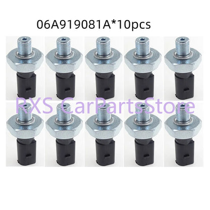 10pcs 1.2-1.6bar Engine Oil Pressure Sensor 06A919081A for Golf Passat for A4 A6 06A919081D 06A919081E 06A919081F 06A919081J