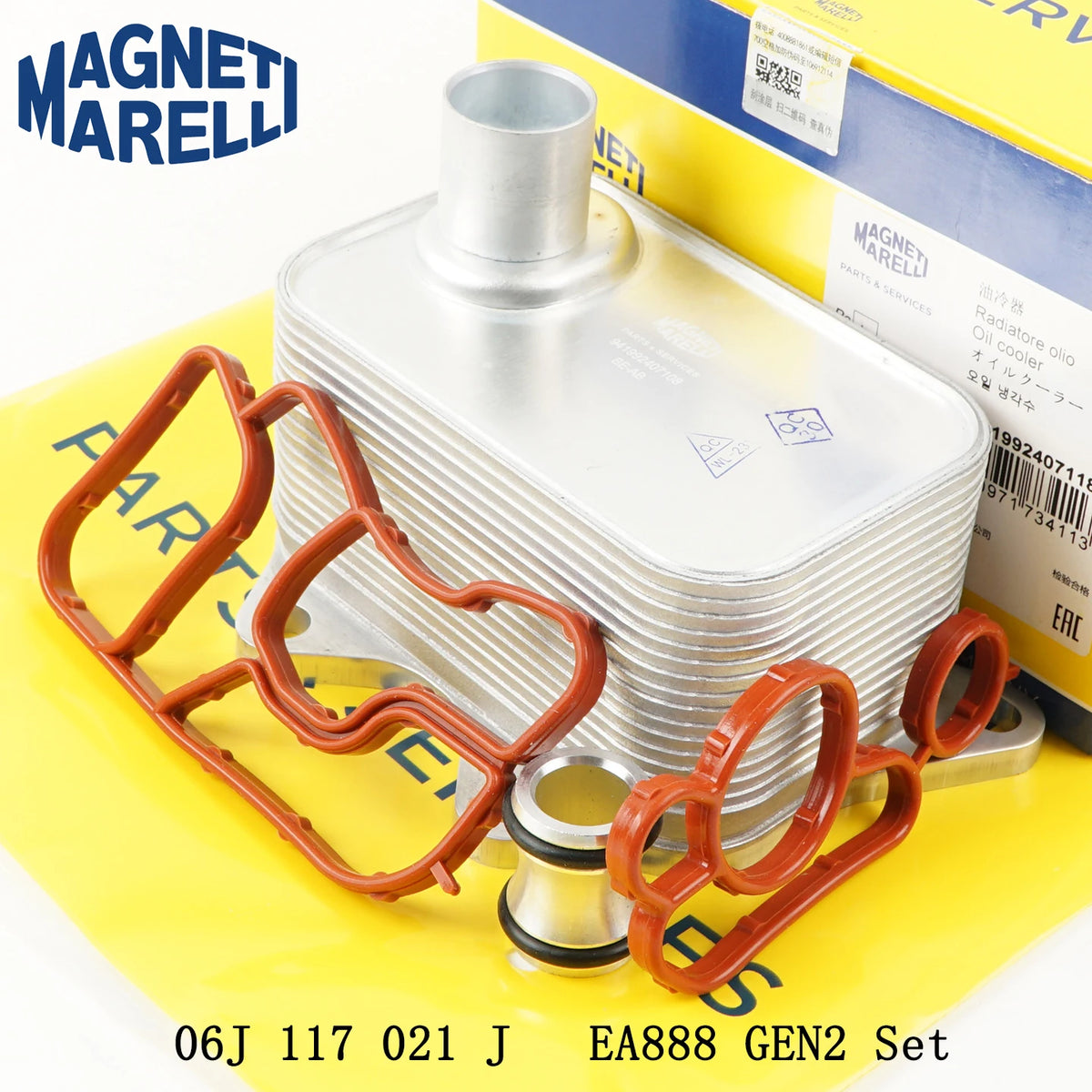 1PCS 06J117021J 06L117021G EA888 Engine Oil Cooler for VW Beetle Golf Jetta Passat Tiguan Scirocco for Audi A3 A4 A5 A6 A7 Q3 Q5