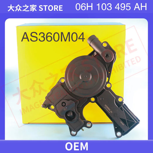 06H103495AB 06H103495AH Engine PCV Oil Separator AS360M04-25MBAR For VW Golf Jetta A4 Q5 TT Seat Models