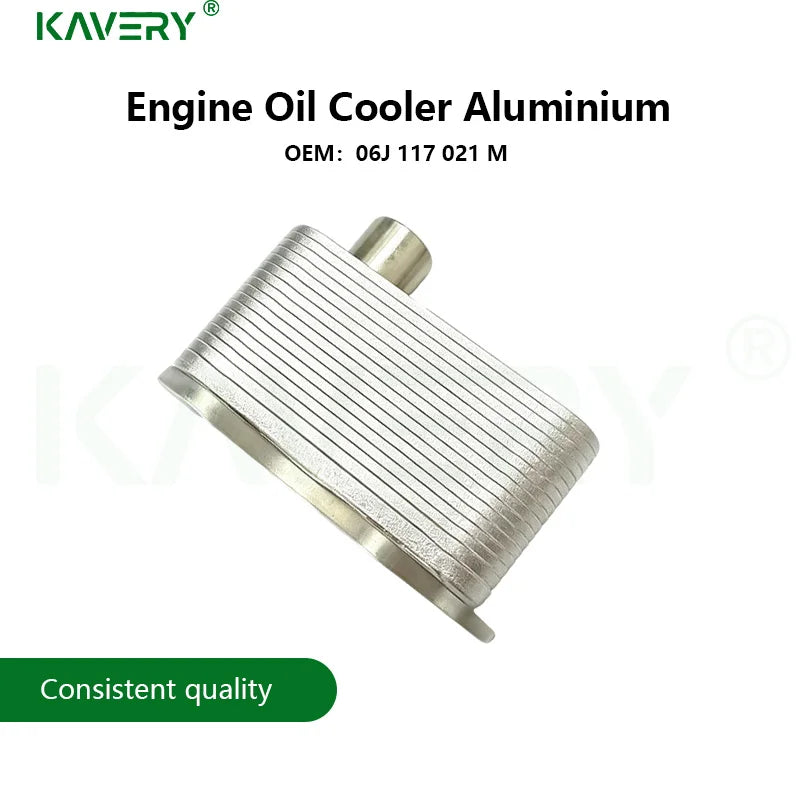 KAVERY For Aluminium EA888 Oil Cooler VW Golf MK6 GTI Tiguan Passat Audi A4 A5 A6 Q5 06J117021M 06j117021j Car Accessories
