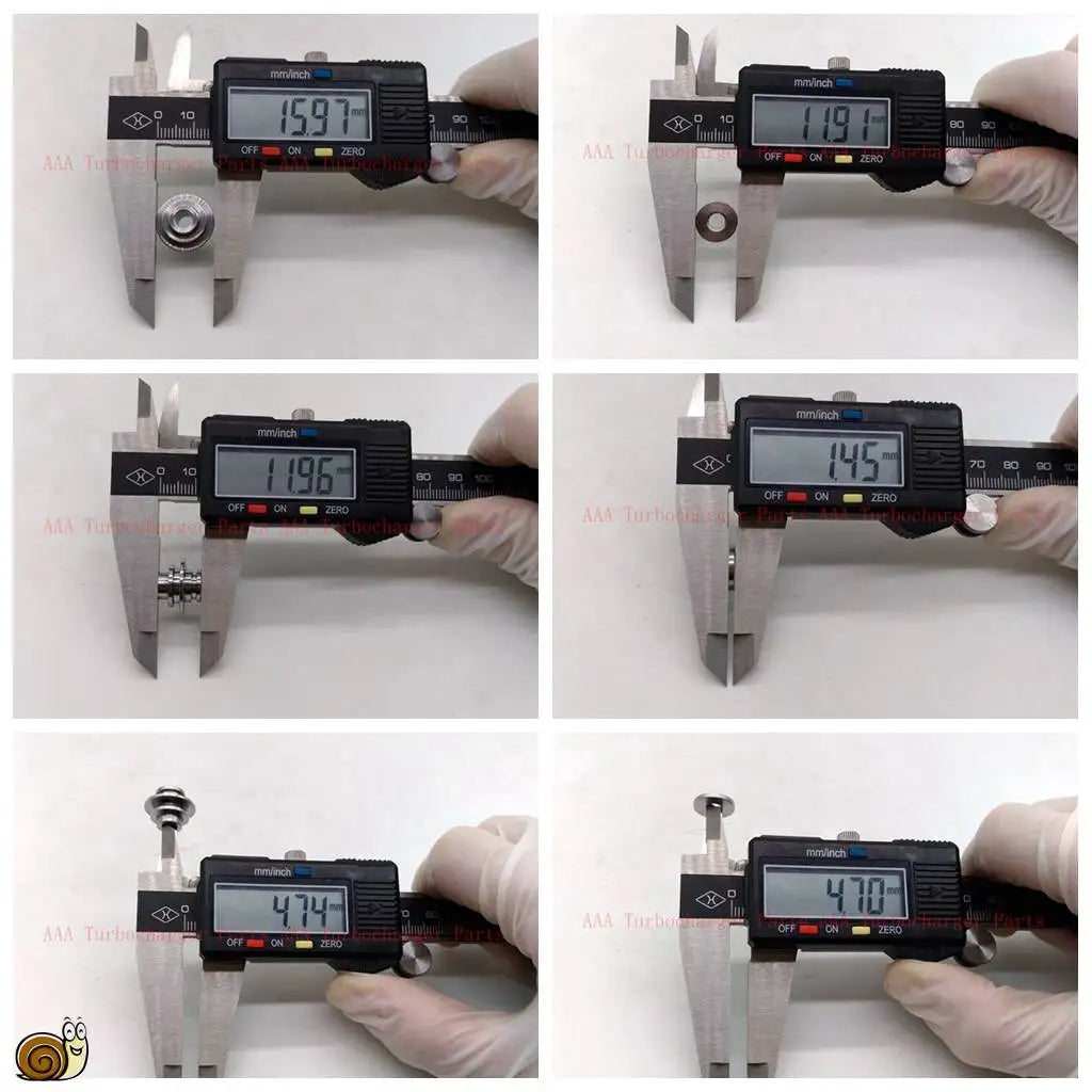 K04  K03 Turbo Repair/Rebuild Kits, 2 Journal Bearing Suitable All Most Type K03 & K04 Turbo Repair AAA Turbocharger Parts