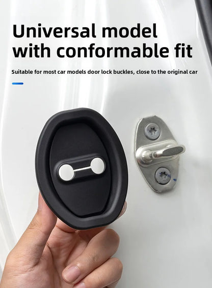 4 pcs Extendable Car Door Lock Covers Waterproof Rust-proof Protection For Opel insignia Astra H G J Antara vectra Vivaro Auto