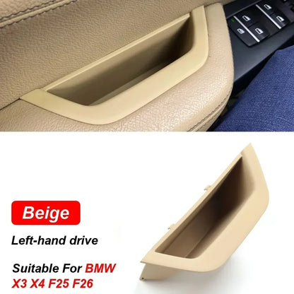 LHD RHD Interior Driver Door Pull Handle Armrest Panel Cover Storage Box For BMW X3 X4 F25 F26 2010-2016 51417250307