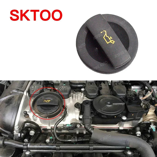 06C103485N Engine Oil Filler Cap for Audi A6 TT Q7 for Volkswagen for Golf for Jetta Passat OEM 06J103485 Car Accessories