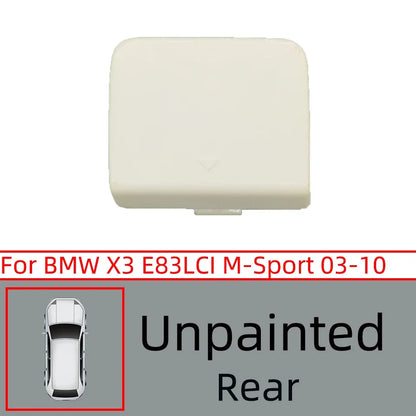 Rear Bumper Tow Hook Cover For BMW X3 E83 LCI M-Sport 2003-2010 Hauling Trailer Shell Bumper Decoration Cap Painted 51123416948