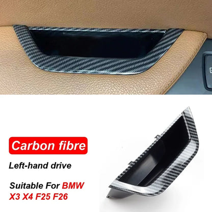LHD RHD Interior Driver Door Pull Handle Armrest Panel Cover Storage Box For BMW X3 X4 F25 F26 2010-2016 51417250307