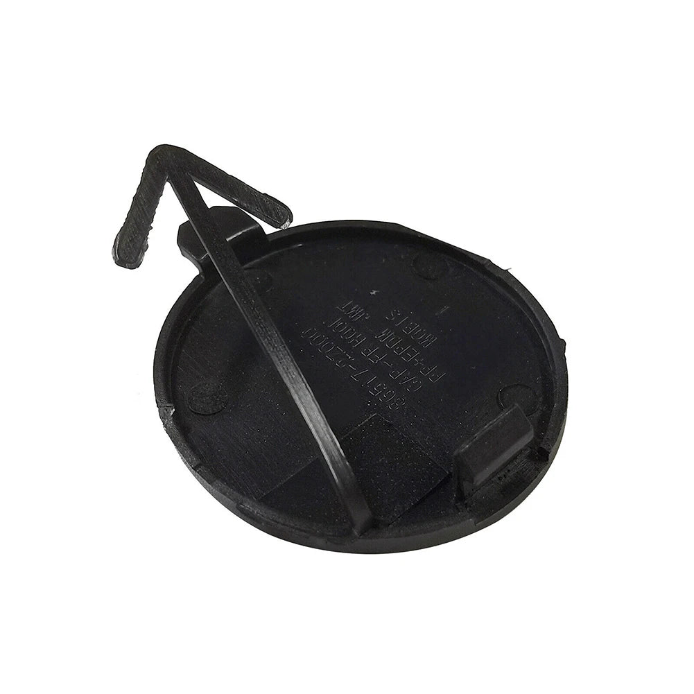 Cover Front Bumper Tow Hook Eye Cap 1pc Black Exterior Replacement Tow Cap Towing Hook Hole Cover Car Accessories