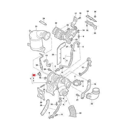 06F906283F 06F906283A Pressure Control N75 Valve For Golf Beetle CC EOS  Passat A1 A3 A4 A6 S3 S4 S6 Q3 Q5 TT