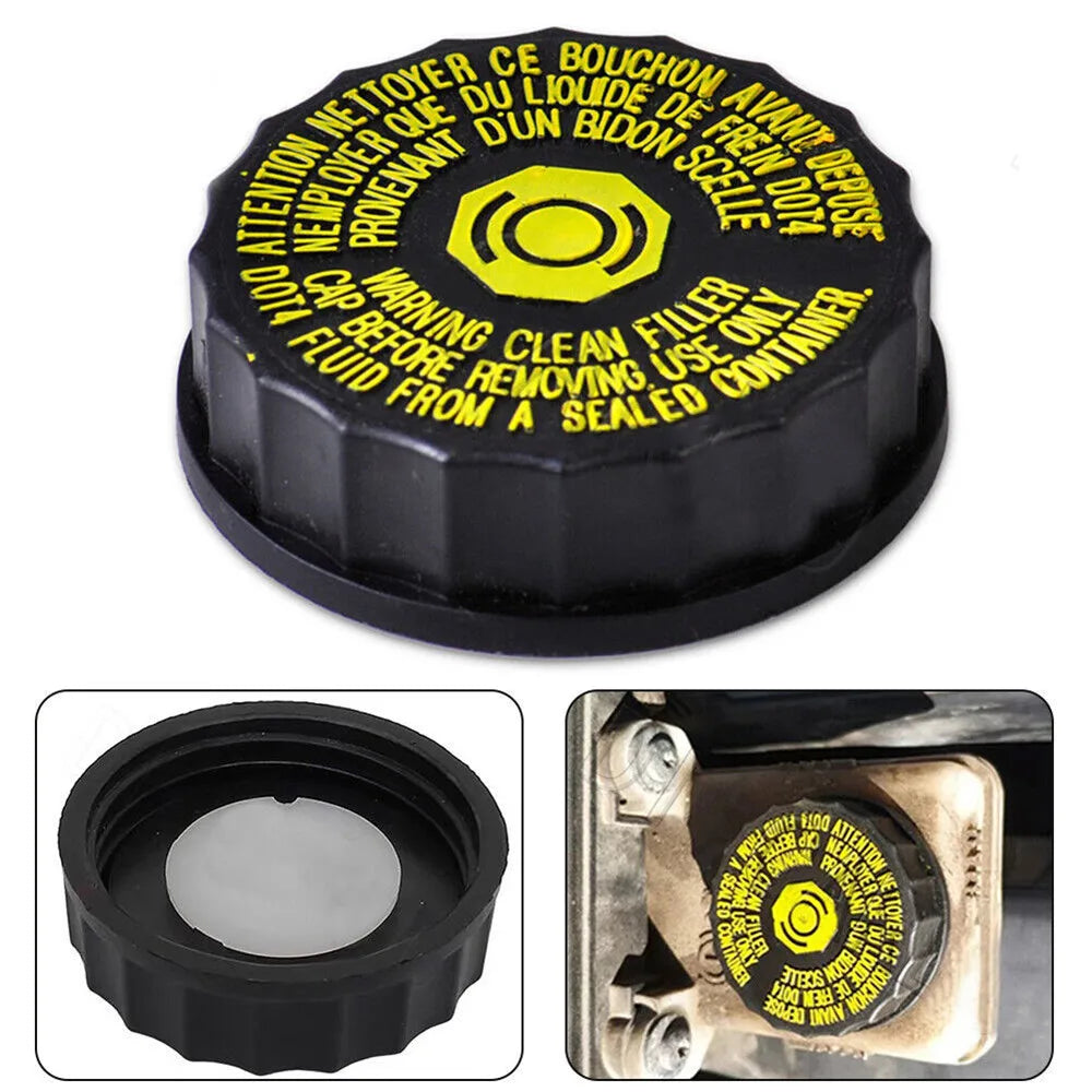 1pc Brake Fluid Cap Brake Fluid Reservoir Bottle Tank Cap Cover Plastic 5.2cm* 4.3cm 1613328880 For Peugeot 206 306 307 308