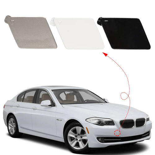 Front Bumper Tow Hook Cover Cap Towing Eye For BMW 5-Series F10 F18 528i 535i 550i Sedan Accessories 2011 2012 2013 51117246868