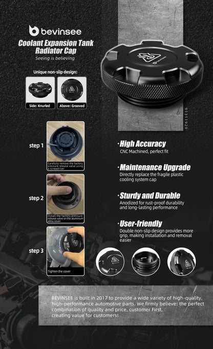 Coolant Reservoir Tank Cap for VW for Golf MK7 MK6 for Scirocco, for Audi A3 S3 TT, for SEAT Leon MK3 5F, for Skoda Octavia 3