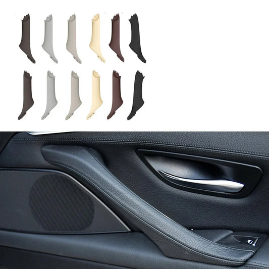 For BMW 5 series F10 F11  Interior Car Left Right Handles Passenger Door Inner Panel Pull Trim Cover