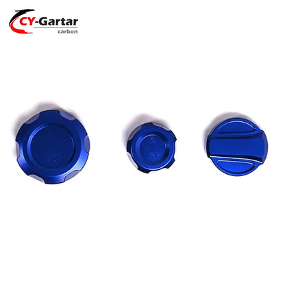 Engine Oil Radiator Water Tank Cap Coolant Cap Heat Exchange Cap Cover Trim Coolant Brake Fluid Cap For BMW M2 G87 M3 G80 M4 G82