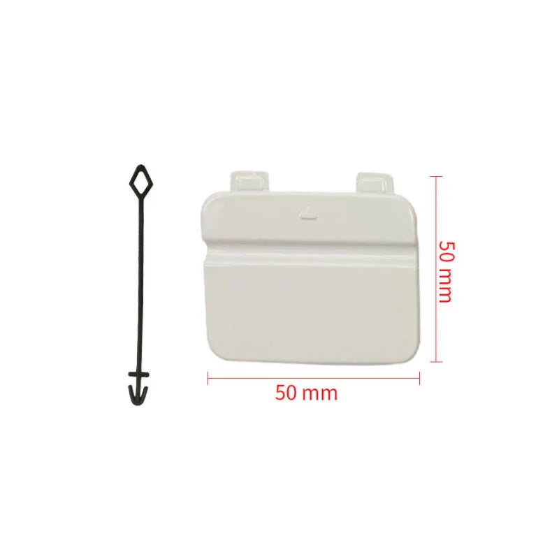 Rear Bumper Towing Hook Cover Shell For BMW 3 2009-2011 E90 LCI 318 320 323 325 328 330 335 Hauling Trailer Cap 51127202673