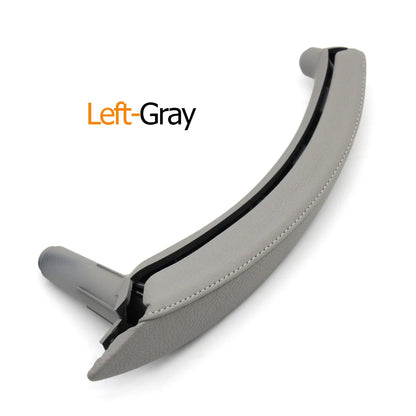 Interior Car Left Right Passenger Door Pull Handle with Leather Cover Trim Replacement For BMW X5 X6 E70 E71 E72 2007-2013