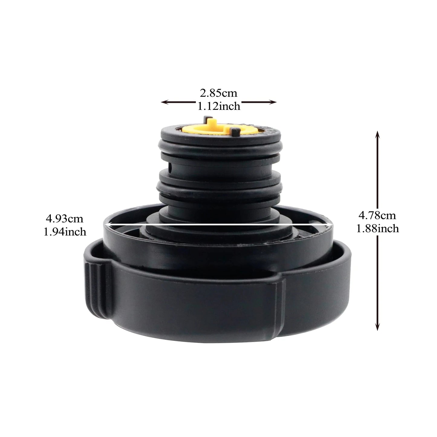 For BMW 3 5 6 7 Series E46 E36 E39 E61 E64 E65 X3 Expansion Tank Cap Radiator Cover Oil cap 17111742232 Replacement  Accessories