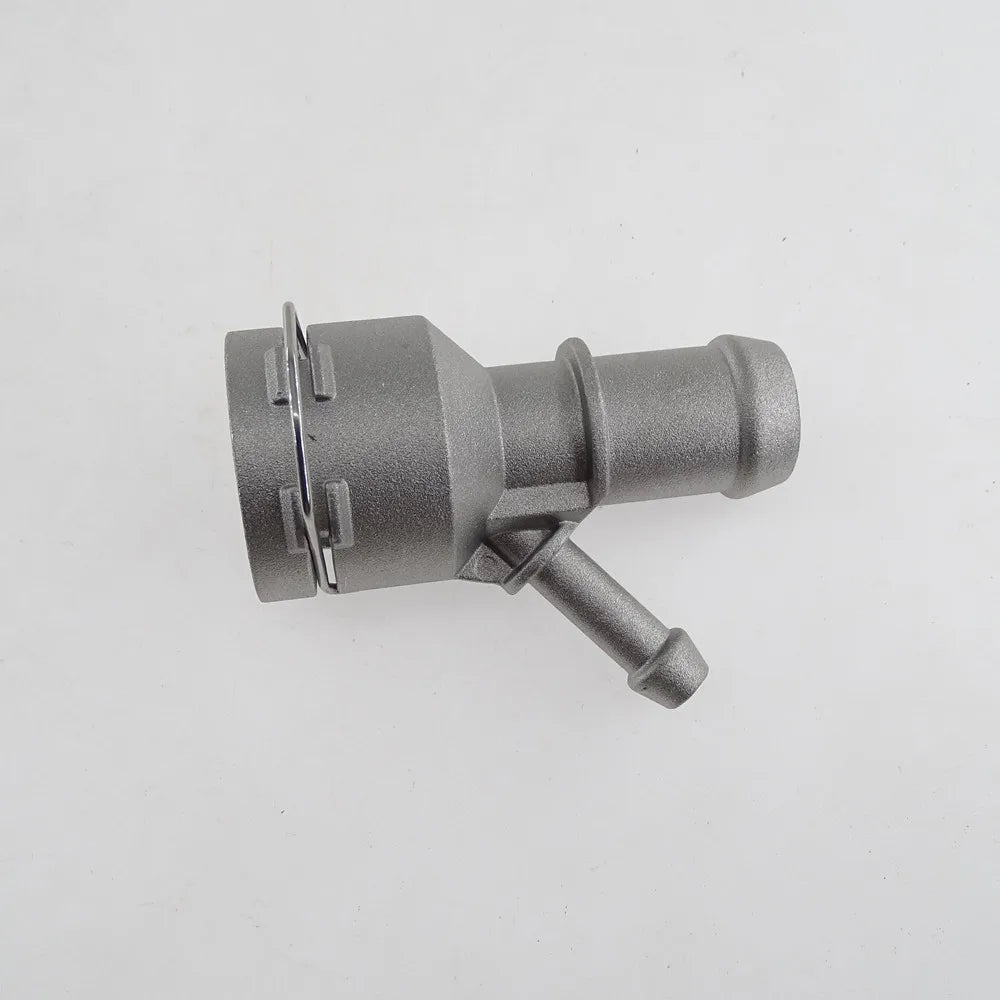 1K0122291C Coolant Heater Hose Connector Joint Flange Suitable for Audi TT A3 Q3 VW Golf Jetta Passat CC 1.8TFSI 2.0TFSI 2.5