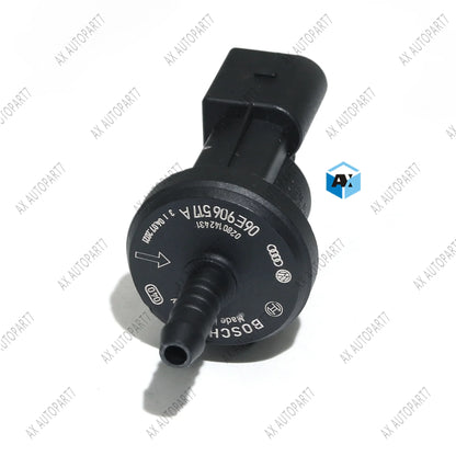2025 New Brand direct sale EVAP Vapor Canister PURGE Solenoid VALVE 0280142431 For AUDI VW Air Bypass Valve 06E906517A