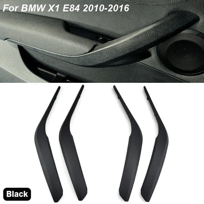 Upgraded Car Left Right Interior Door Armrest Pull Handle Outer Cover Trim For BMW X1 E84 2010-2016