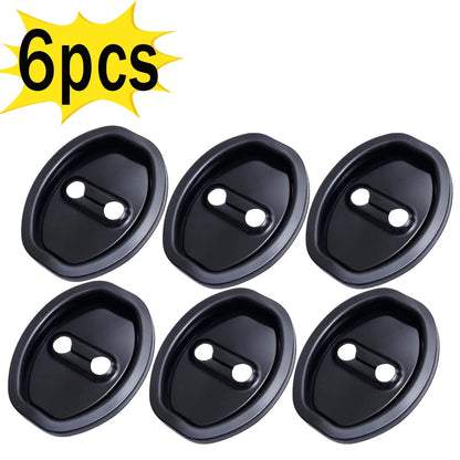 Universal Car Door Lock Shock Absorbing Damping Sealing Pad Silent Replacement Accessories Auto Vibration Absorber Rubber