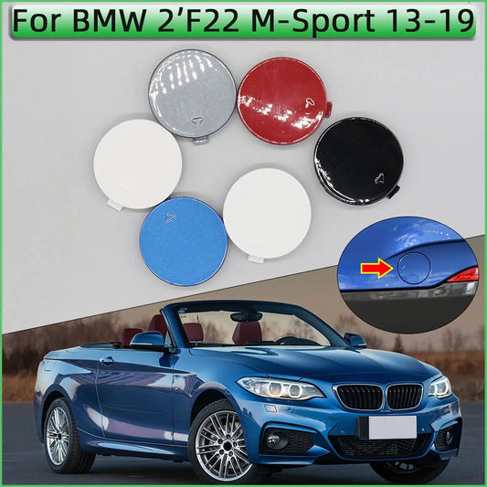 Rear Bumper Tow Hook Cap Cover Shell Housing For Bmw 2 Series M-Sport F22 F23 2013 2014 2015 2016 2017 2018 2019 51128055964