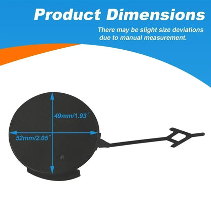 For Opel Insignia Buick Regal 2014 2015 2016 2017 Car Accessories Rear Bumper Tow Hook Eye Cover Cap Towing Hauling Trailer Lid