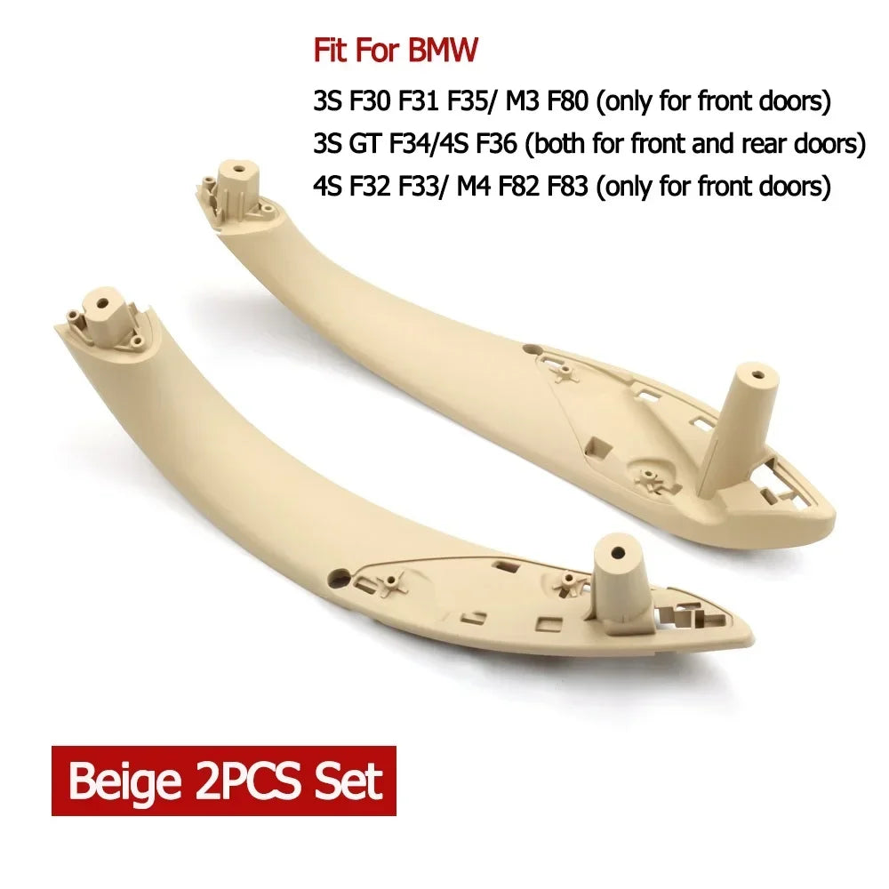 For BMW 3 Series F30 F80 F31 F32 F33 F34 F35 F36 2013-18 Interior Door Pull Handle Inside Panel with Cover Trim Car Asseccories