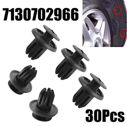 Secure and Easy Installation Inner Wheel Arch Liner Fastener Clips for BMW For Mini For Cooper R50 R52 Set of 30