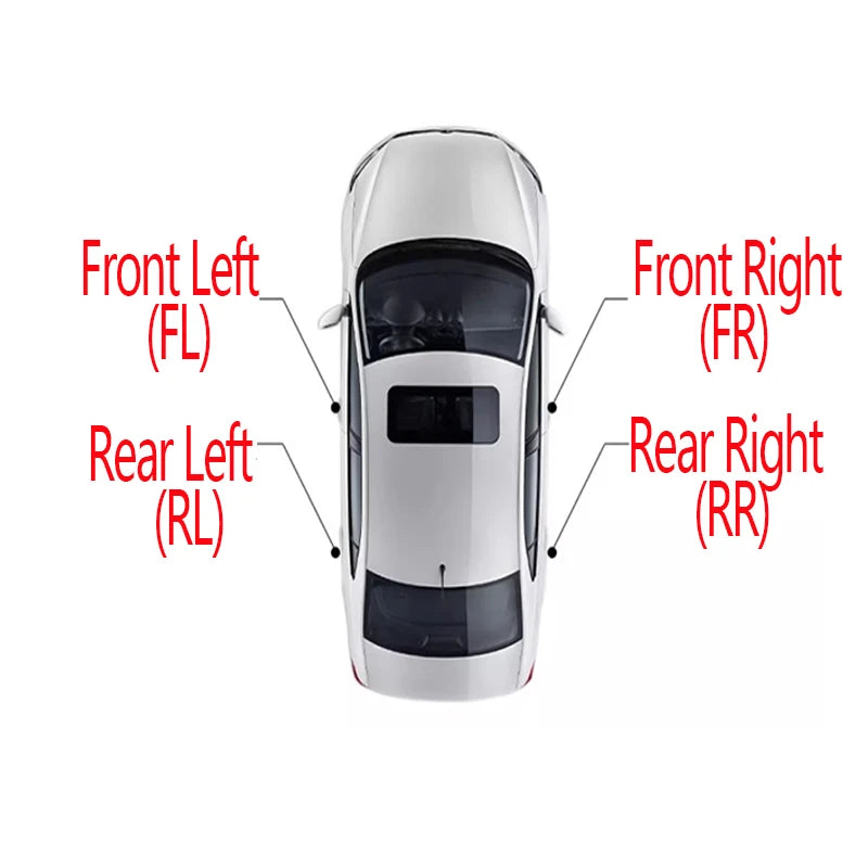 Front Bumper Tow Hook Cover Cap With Color For BMW 3 Series 320 325 330li 2023 2024