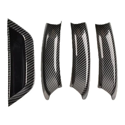 For BMW X3 X4 F25 F26 2010 2011 2012 2013 2014 2015 2016 2017 Car Interior Door Handle Pull Cover LHD Black/Carbon Fiber/Beige