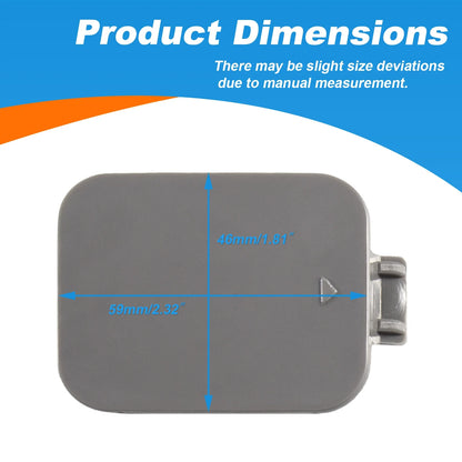 Front Bumper Tow Hook Cover Cap Towing Eye For BMW E60 E61 535i 550i 528i Accessories 2008-2010 51117184708 Car Accessories