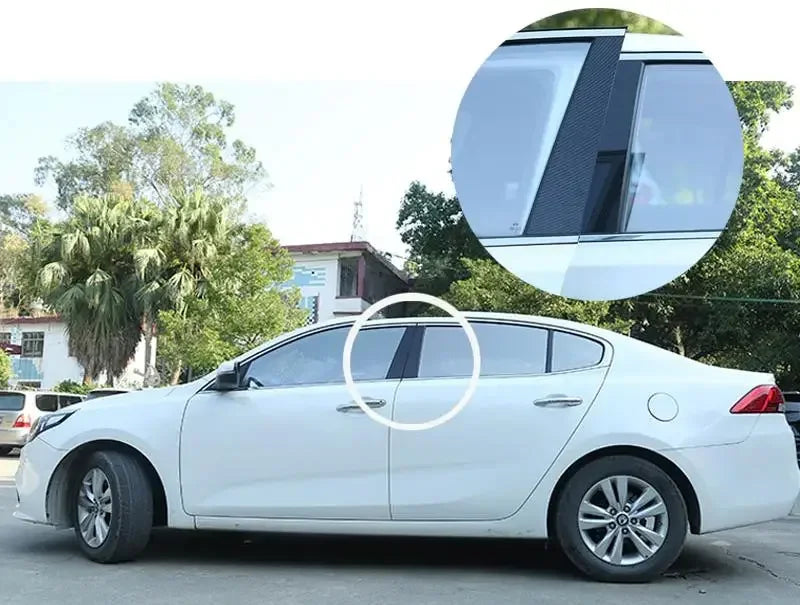 Car Pillar Posts Door Window Trim Stickers Styling For Opel Antara Vauxhall Antara Insignia A Buick For Chevrolet Captiva Sport